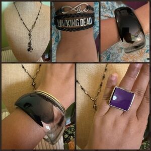 6 Piece Gothic Jewelry lot